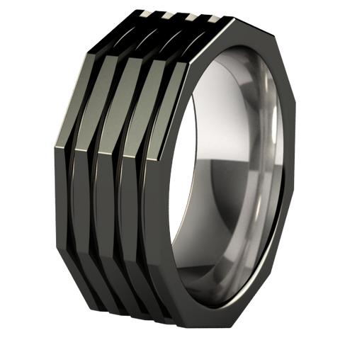 Kompressor Faceted - Black