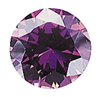 Cubic Zirconia - purple