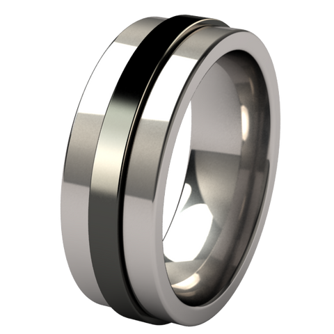 Spinner - Black Two Toned