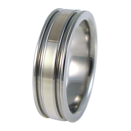 Abyss White Gold Inlay