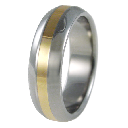 Ascent Yellow Gold Inlay
