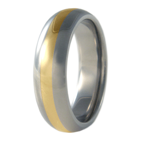 Eclipse Yellow Gold Inlay