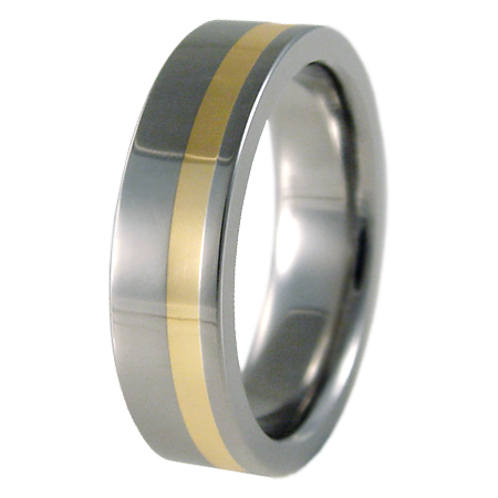 Wasabi Yellow Gold Inlay