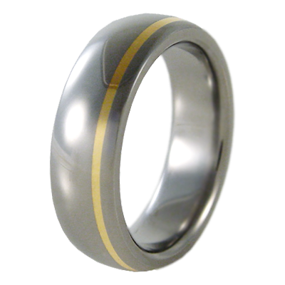 Zazu Yellow Gold Inlay